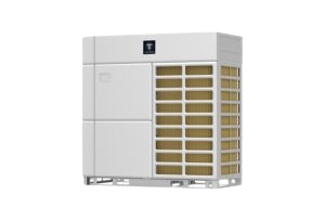 יחידת חוץ Tadiran VRF מודולרית בטכנולוגיית Heat Pump ליישומים עסקיים ומוסדיים.